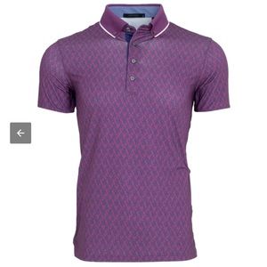 Greyson Snake Diaries Polo, Purple Size L